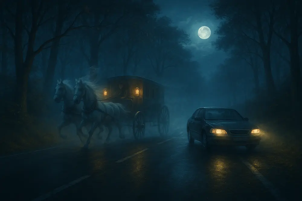 The Phantom Hitchhiker of Blue Bell Hill (Kent)
