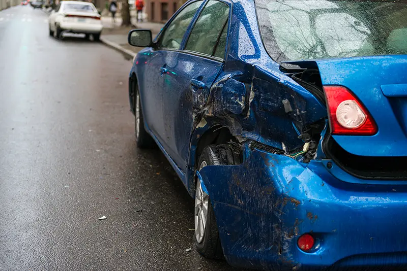 damage caused by a hit and run driver