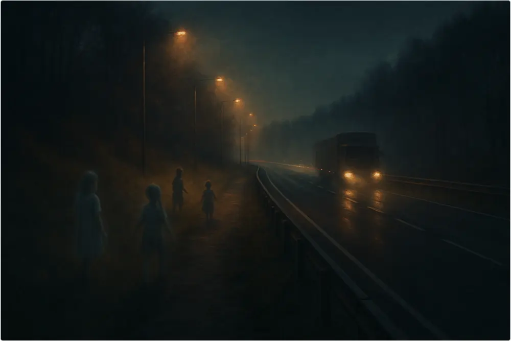 The Ghost Lorry of the Highlands (Scotland)